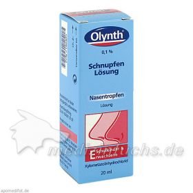 OLYNTH 0.1%, 20 ML – PZN 2186405 из Германии