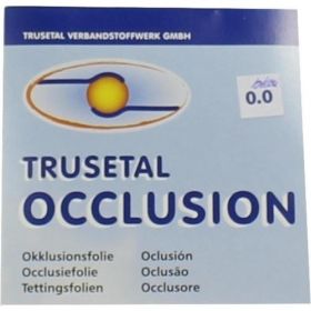 OKKLUSIONSFOLIE blau Trusetal, 1 ST – PZN 2241788 из Германии