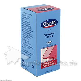 OLYNTH 0.1%, 100 ML – PZN 2340438 из Германии