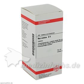 NUX VOMICA D 6, 200 ST – PZN 2634387 из Германии