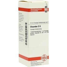 OLEANDER D 6, 20 ML – PZN 2803223 из Германии