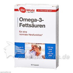 Omega-3-Fettsäuren 500mg/60%, 60 ST – PZN 3056780 из Германии