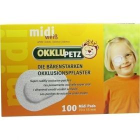 Okklupetz midi weiß, 100 ST – PZN 3420085 из Германии