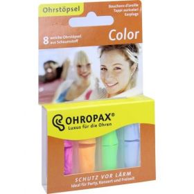 OHROPAX Color, 8 ST – PZN 3676726 из Германии