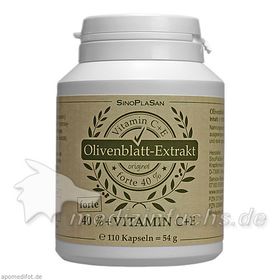 Olivenblatt Extrakt Forte 40% + C+E, 110 ST – PZN 3715478 из Германии