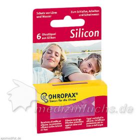 OHROPAX Silicon Ohrstöpsel, 6 ST – PZN 3926844 из Германии
