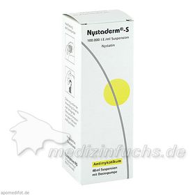 NYSTADERM S DOSIERPUMPE, 48 ML – PZN 3936742 из Германии