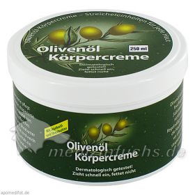 Olivenöl Körpercreme, 250 ML – PZN 4108958 из Германии