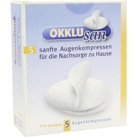 OKKLUsan Augenkompresse unsteril, 5 ST – PZN 4143943 из Германии