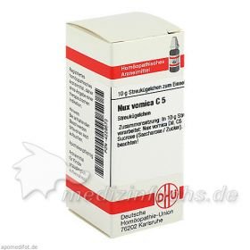 NUX VOMICA C 5, 10 G – PZN 4229573 из Германии