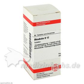 OKOUBAKA D12, 80 ST – PZN 4230004 из Германии