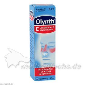 OLYNTH 0.1%, 15 ML – PZN 4300124 из Германии
