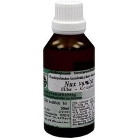 NUX VOMICA 1 UHR OLIGOSANCOMPLEX, 50 ML – PZN 4438638 из Германии