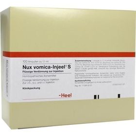 NUX VOMICA INJ S, 100 ST  – PZN 4563094 из Германии