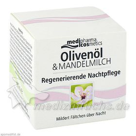 Oliven-Mandelmilch Regenerierende Nachtpflege, 50 ML – PZN 4768815 из Германии