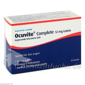 Ocuvite complete 12mg Lutein, 60 ST – PZN 4871513 из Германии