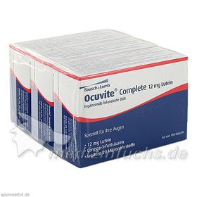 Ocuvite complete 12mg Lutein, 180 ST – PZN 4871542 из Германии