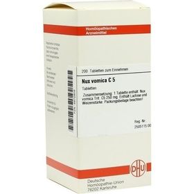NUX VOMICA C 5, 200 ST – PZN 4872808 из Германии