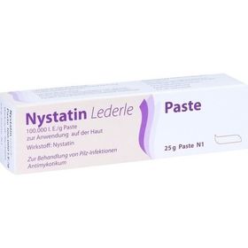 NYSTATIN LEDERLE, 25 G  – PZN 4900775 из Германии