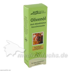 Olivenöl Anti-Mimikfalten Gesichtsmaske, 30 ML – PZN 5139174 из Германии