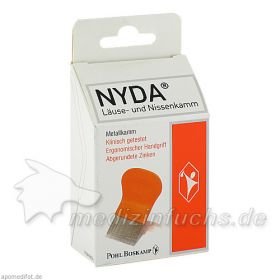 NYDA Läuse- und Nissenkamm Metall, 1 ST  – PZN 5357095 из Германии