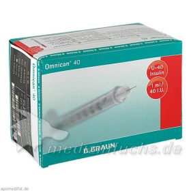 Omnican 40 1.0ml 0.30x8mm, 100 ST – PZN 536054 из Германии