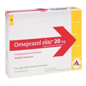 Omeprazol 20mg elac magensaftres. Hartkapseln, 14 ST – PZN 5488420 из Германии