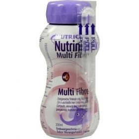 NutriniDrink MultiFibre Erdbeergeschmack, 200 ML – PZN 6327481 из Германии