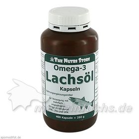 Omega-3 Lachsöl Kapseln, 400 ST – PZN 647701 из Германии