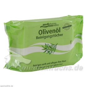 Olivenöl Reinigungstücher, 25 ST – PZN 6862725 из Германии