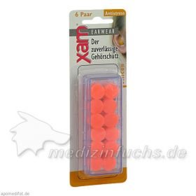 Ohrschutz Xam med. Silikon orange, 12 ST – PZN 7008909 из Германии