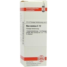 NUX VOMICA C12, 20 ML  – PZN 7175665 из Германии
