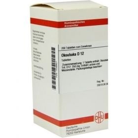 OKOUBAKA D12, 200 ST – PZN 7248921 из Германии
