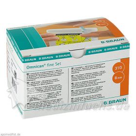 Omnican fine Set a 100 Kanülen 0.25x8mm, 1 P – PZN 7350252 из Германии