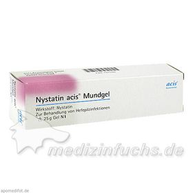 Nystatin acis Mundgel, 25 G – PZN 7371194 из Германии