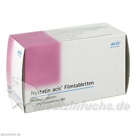 Nystatin acis Fimtabletten, 100 ST  – PZN 7371308 из Германии