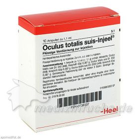 OCULUS TOT SUIS INJ ORG, 10 ST – PZN 738007 из Германии