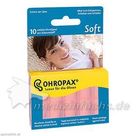OHROPAX Soft Schaumstoff-Stöpsel, 10 ST – PZN 7437214 из Германии