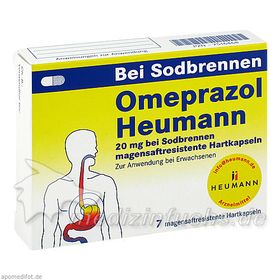 Omeprazol Heumann 20mg b Sodbr. magensaftr.Hartk., 7 ST – PZN 7516468 из Германии
