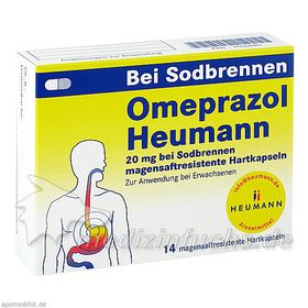 Omeprazol Heumann 20mg b Sodbr.magensaftr.Hartk., 14 ST – PZN 7516480 из Германии
