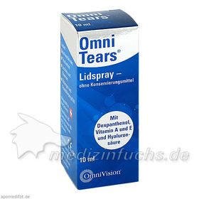 OmniTears Lidspray, 10 ML – PZN 7639254 из Германии