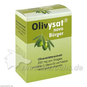 Olivysat novo Bürger, 90 ST – PZN 9201148 из Германии