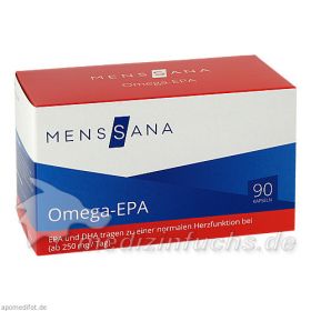 Omega-EPA MensSana, 90 ST – PZN 9374400 из Германии
