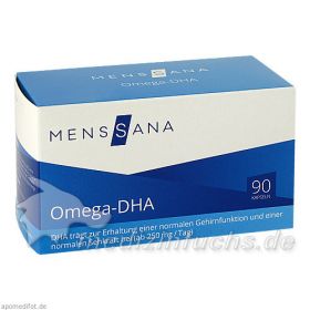 Omega-DHA MensSana, 90 ST – PZN 9486234 из Германии