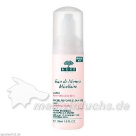 NUXE Eau de Mousse Micellaire aux Petals de Rose, 50 ML  – PZN 9627930 из Германии