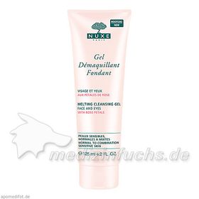 NUXE Gel Demaquillant Fondant aux Petrals de Rose, 125 ML – PZN 9628013 из Германии