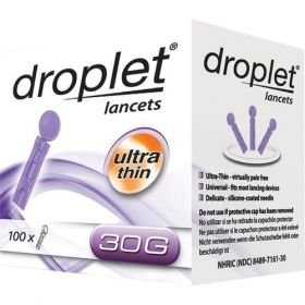 OMRON droplet lancets ultra thin 30G, 100 ST – PZN 9747628 из Германии