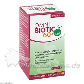 OMNI BIOTIC 60+ aktiv, 60 G – PZN 9928465 из Германии