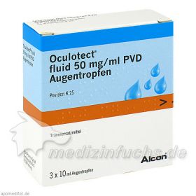 Oculotect fluid PVD Augentropfen, 3X10 ML – PZN 999989 из Германии