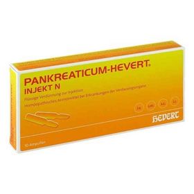 Pankreaticum Hevert injekt N Ampullen (10 stk) – PZN 687681 из Германии